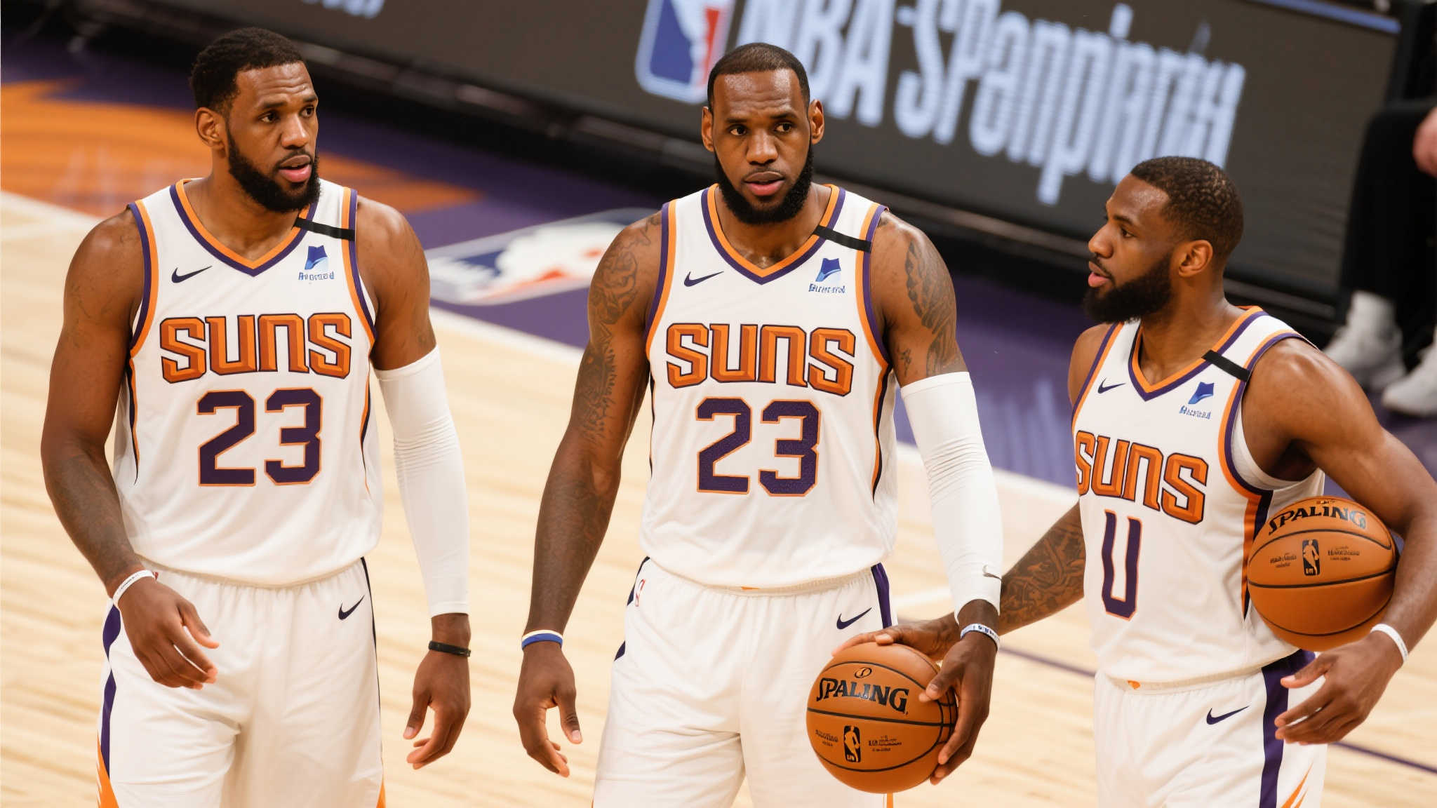 美媒探讨:太阳队新赛季有杰伦-格林、比尔和布克能斩获多少胜场? 在联盟历史中,由“三巨头”领衔的豪华阵容并不少见。