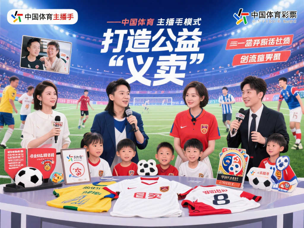 中国体彩携手人气主播开启世界杯慈善义卖